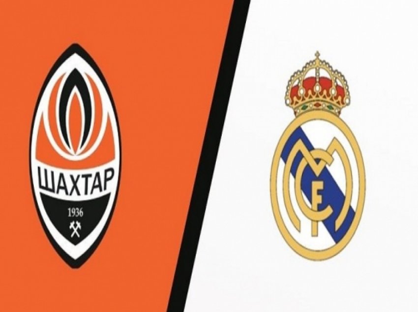 ​Shakhtar Donetsk-Real Madrid, analizë dhe formacionet e mundshme