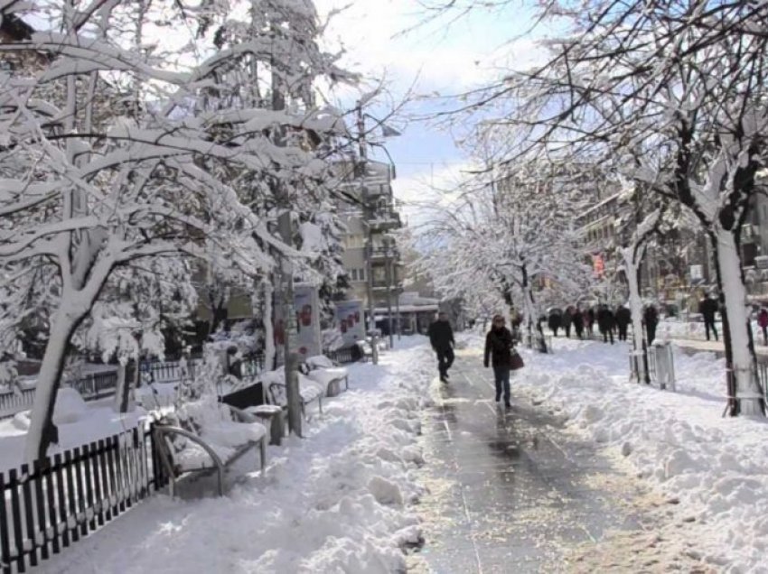 Nga nesër, borë e shi në Kosovë