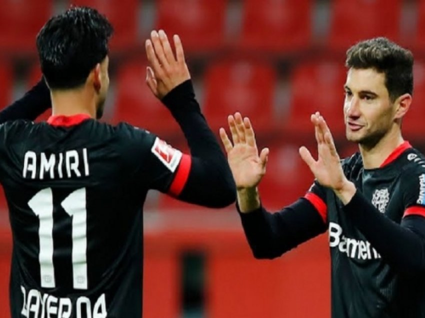 ​Bayer Leverkusen kthehet në vendin e parë, Schalke humb rastin për fitoren e parë