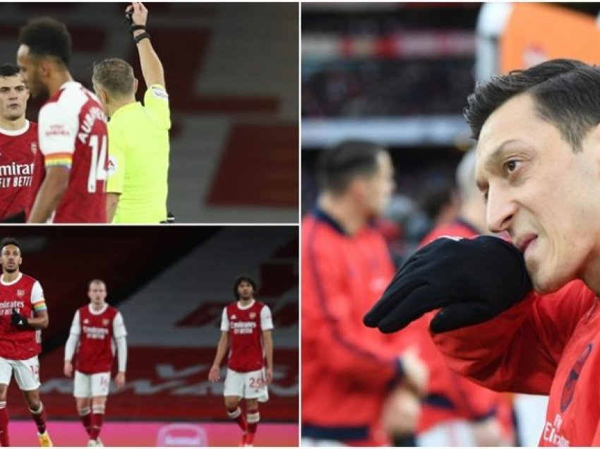 Ozil tallet me Arsenalin në rrjetet sociale pasi Topçinjtë pësojnë humbjen shtatë në PL: A keni nevojë për ndihmë?