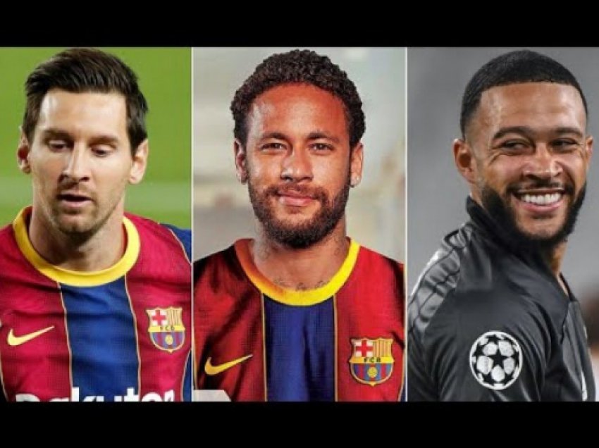 Mundo Deportivo: Messi, Neymar e Depay në një skuadër