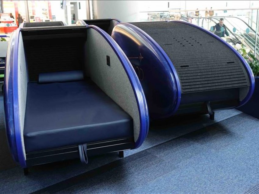 Në aeroportin e ri të Stambollit mund të marrësh kabina me qera për të fjetur