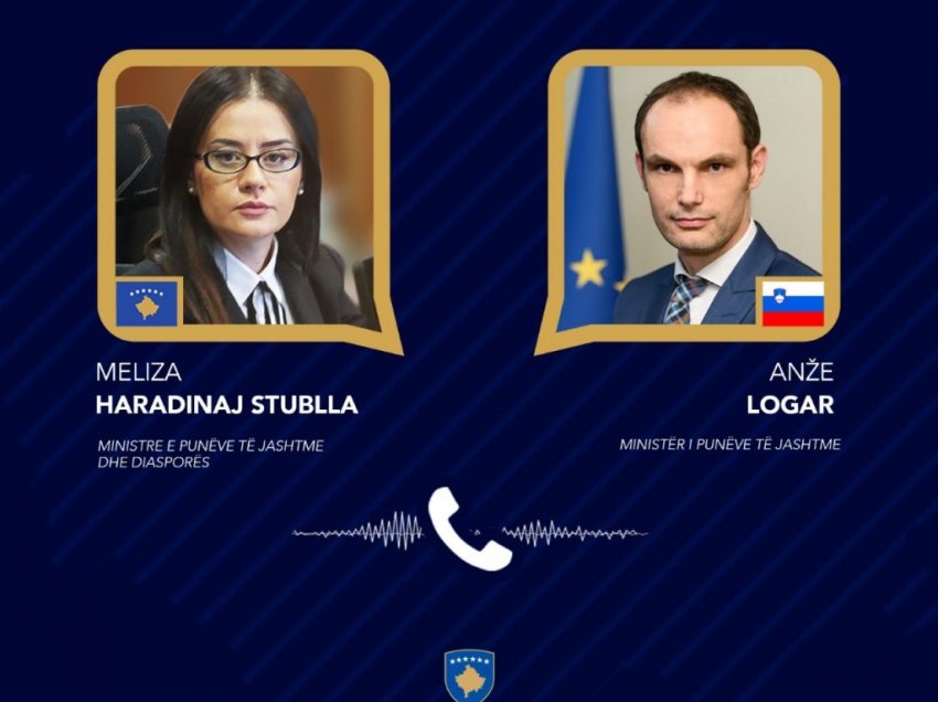 Sllovenia i jep mbështetje të plotë Kosovës në të gjitha proceset