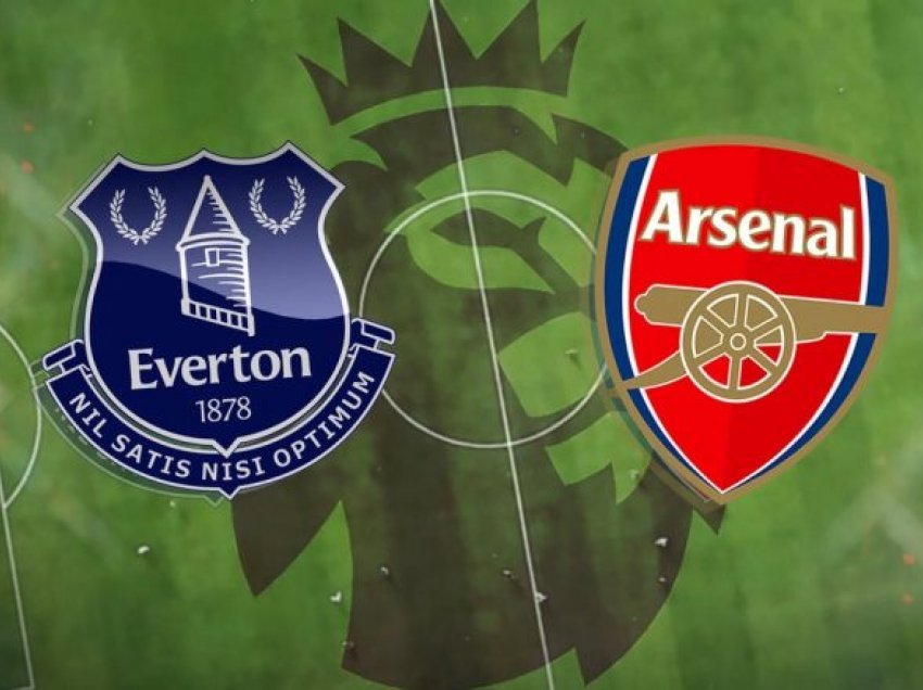 Formacionet zyrtare: Everton për vazhdimësi, Arsenali për këndellje
