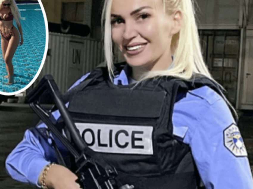 Policja e Kosovës, bionde seksi që pozon me bikini në Instagram