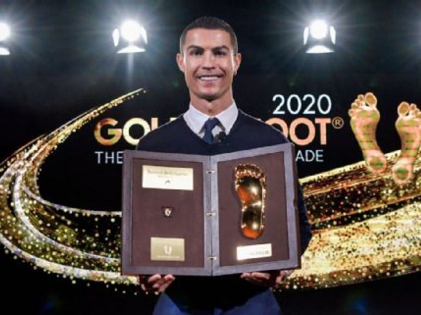 Ronaldo pasi fitoi Këpucën e Artë: Nder i madh, gjithmonë kam dashur ta fitojë këtë çmim