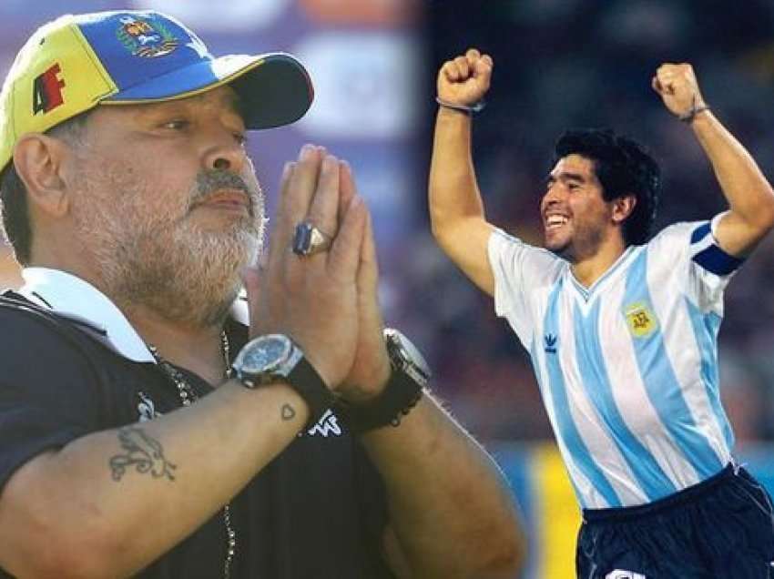 A është e mundur, ja çfarë ka firmosur Maradona, të mos...