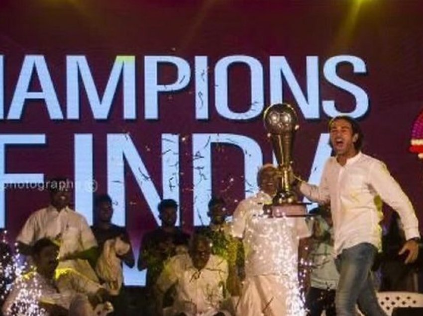  Ish trajneri i Lirisë së Prizrenit fiton titullin kampion në Indi!