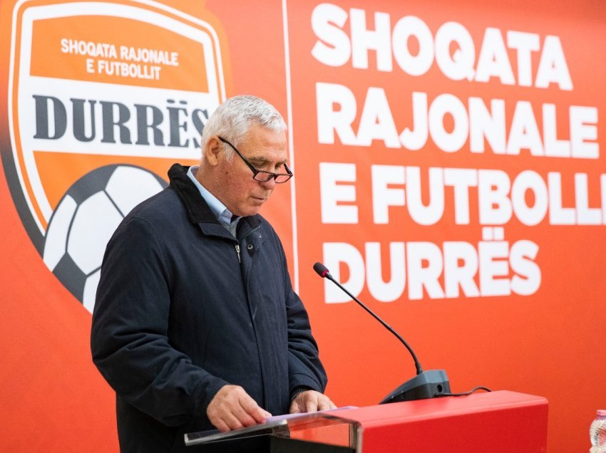 Shoqata Rajonale e Futbollit Durrës miraton statutin e ri, zgjedh delegatët për Asamblenë e Përgjithshme të FSHF