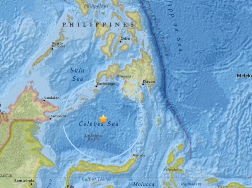 Filipinet goditen nga një tërmet prej 6 shkallësh të Rihterit