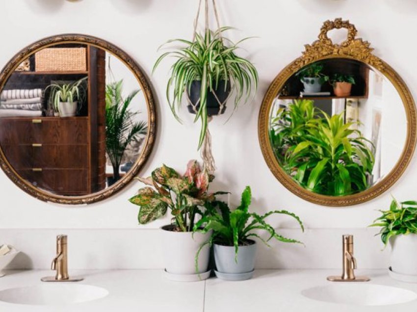 Bimët në banjë: Ide e shkëlqyeshme edhe kur nuk keni një dritare në dhomën më intime të shtëpisë suaj