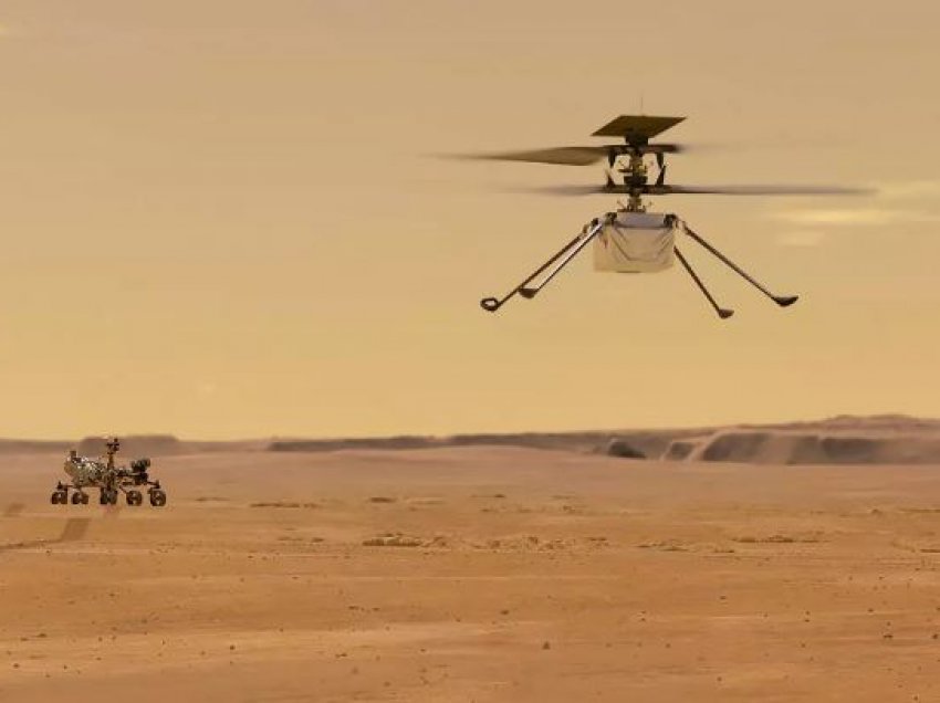 Fluturon suksesshëm helikopteri i NASA-s në Mars