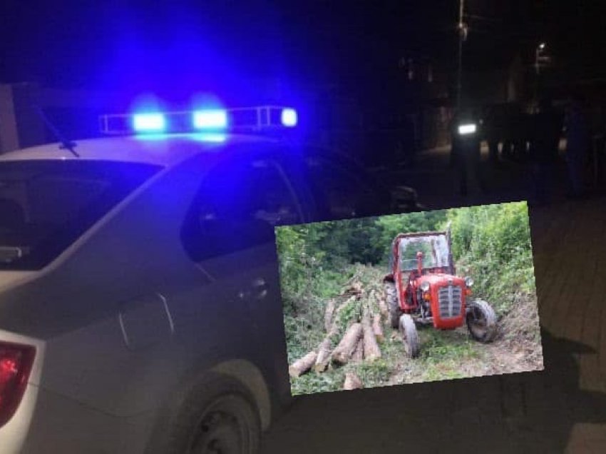 Policia në Podujevë: Kemi ndaluar dhe kemi konfiskuar një automjet të ngarkuar me dru