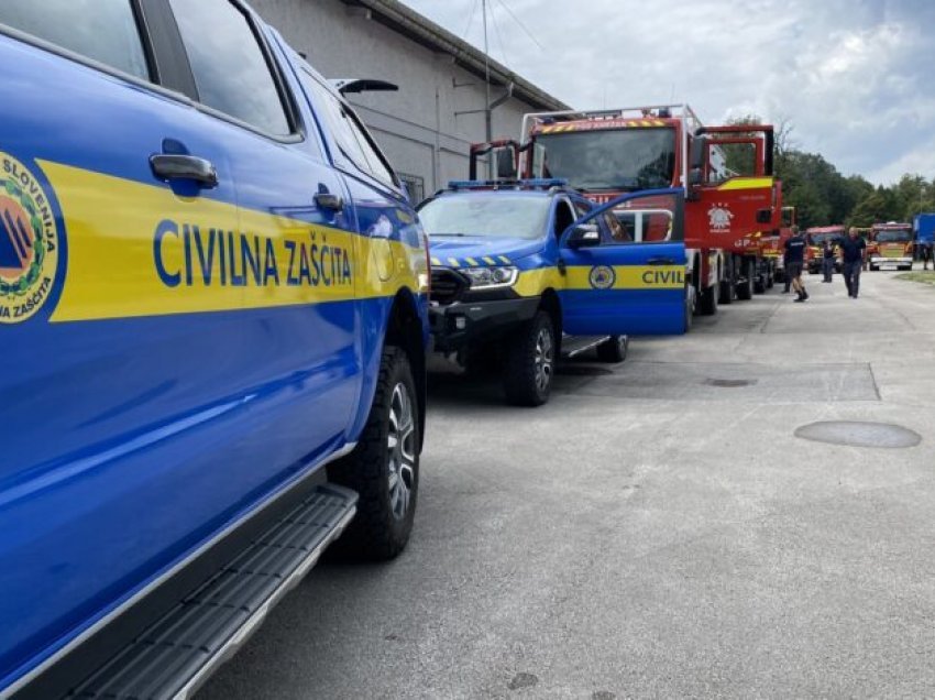 16 automjete dhe 46 zjarrfikës Sllovenia i nis drejt Maqedonisë 