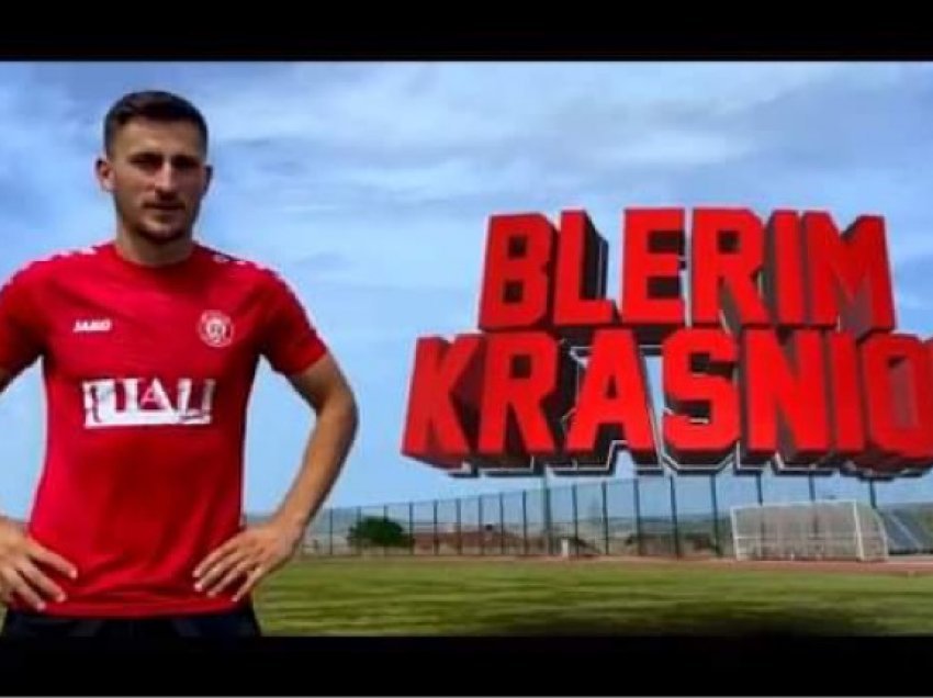Gjilani konfirmon transferimin e sulmuesit Blerim Krasniqi