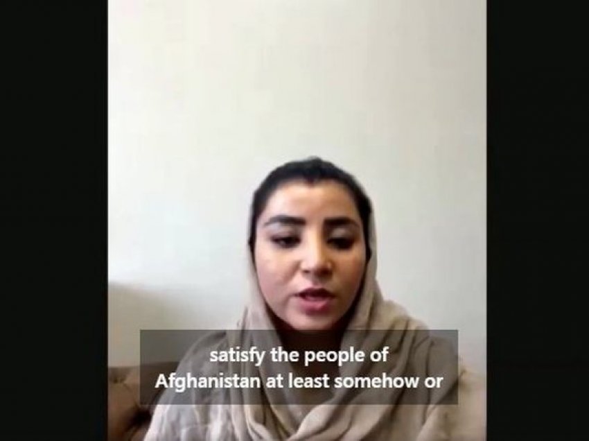 “Ky është skenari që do të pranojmë”, flet deputetja afgane dhe zbulon çfarë po përgatisin talebanët