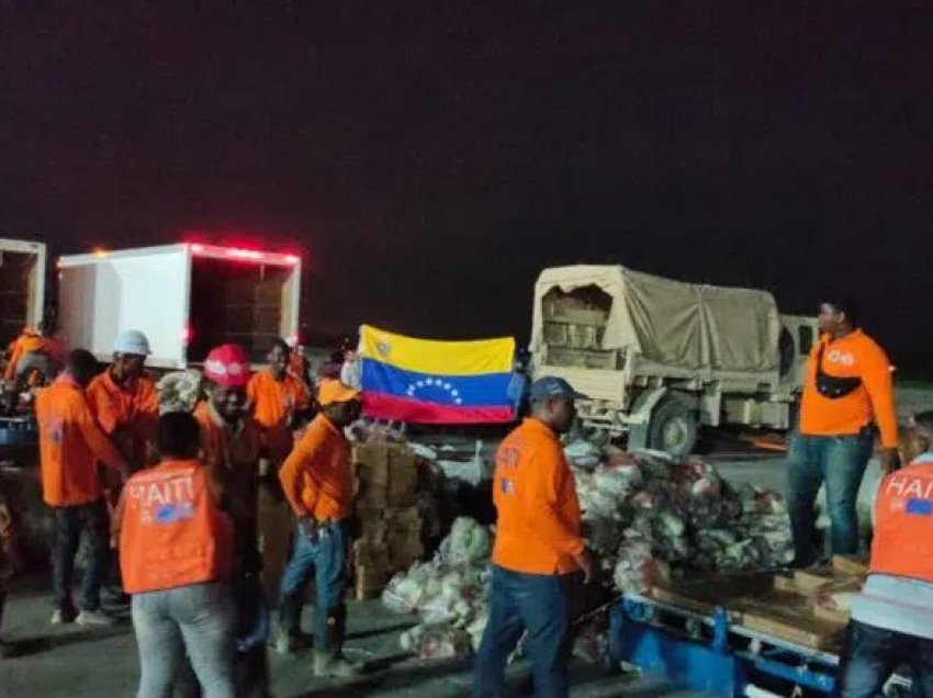 Tërmeti në Haiti/ Venezuela dërgon fluturimin e dytë me 30 ton ndihma humanitare