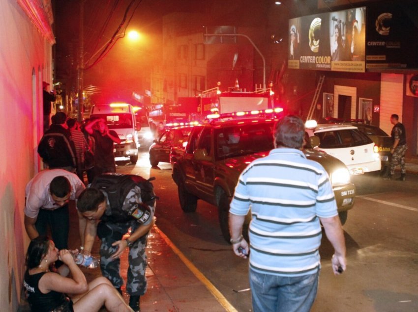 Katër persona dënohen për vdekjen e 242 njerëzve në një klub nate Brazil