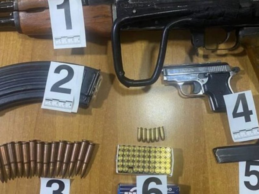 Gjilan, arrestohen dy persona për armëmbajtje pa leje