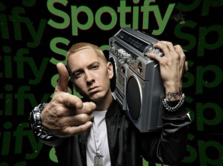 Eminem bën histori në Spotify