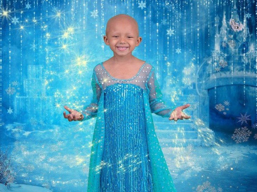 “Dua të jem princeshë për 1 ditë” 5-vjeçarja me kancerin e rrallë bën më në fund ëndrrën realitet