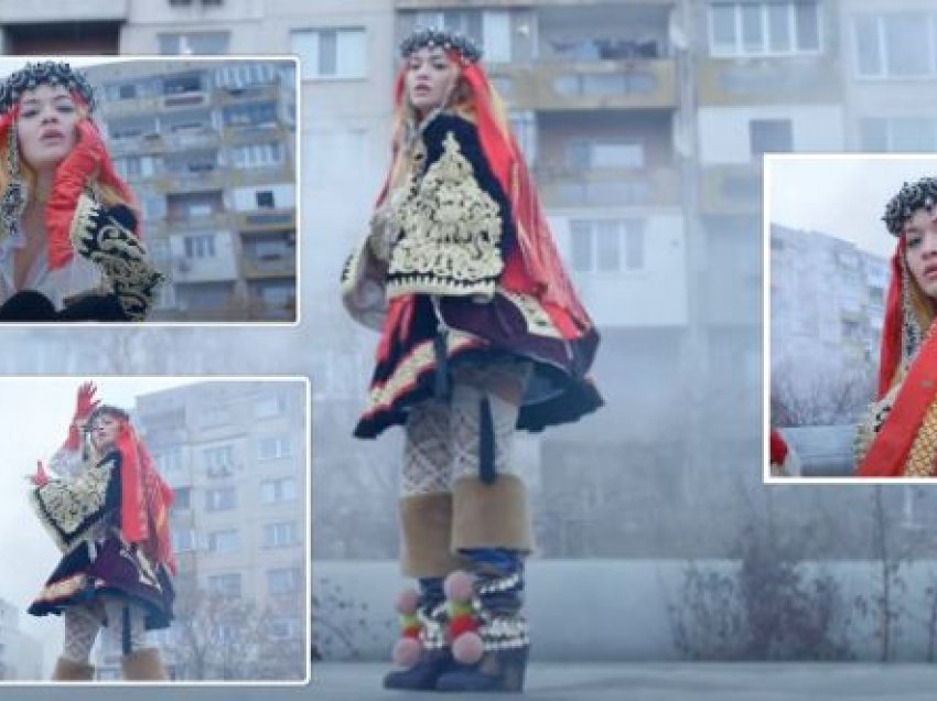 Publikohet videoklipi i shumëpritur i Rita Orës, artistja shkëlqen me veshje tradicionale