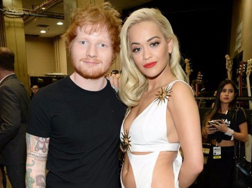 Rita Ora uron Ed Sheeran për ditëlindje