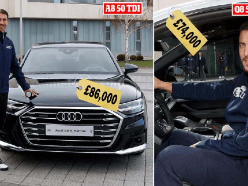 Audi dhuron vetura luksoze për futbollistët