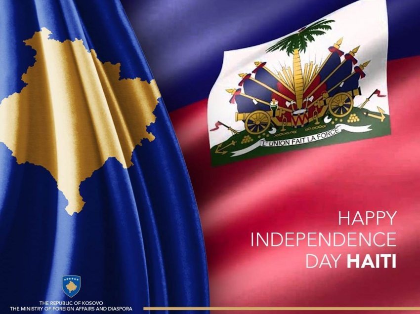 Ministrja Haradinaj-Stublla uron popullin e Haitit me rastin e 217 vjetorit të Pavarësisë