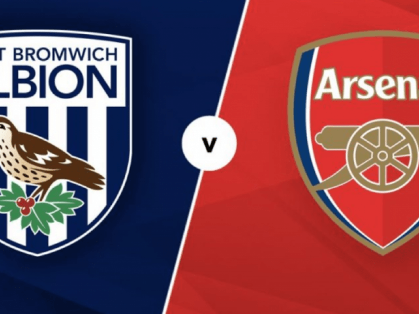 West Brom – Arsenal, formacionet zyrtare