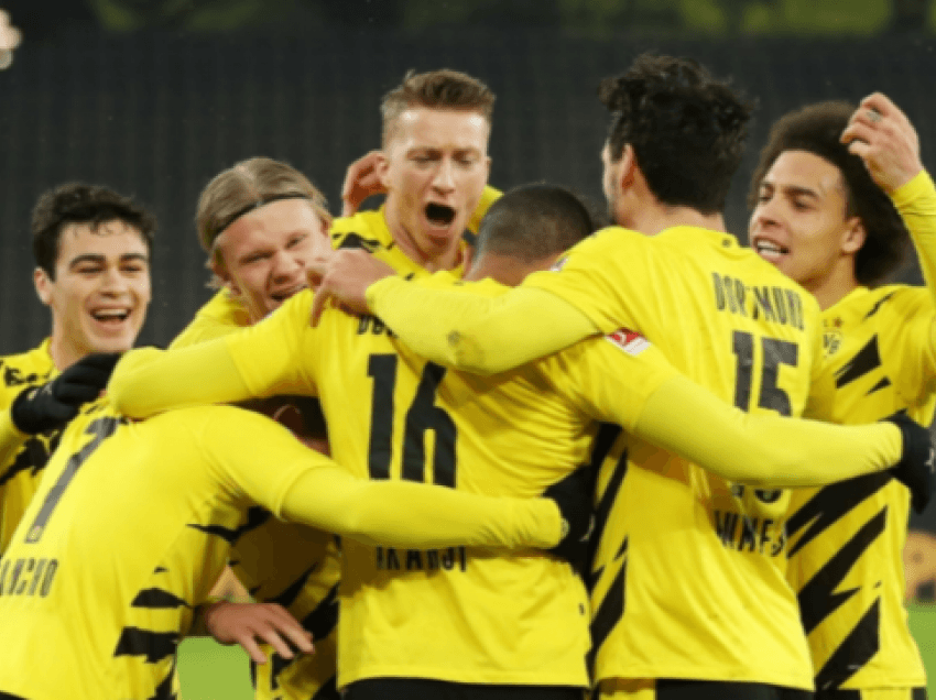 Dortmund me vështirësi fiton ndaj Wolfsburgut