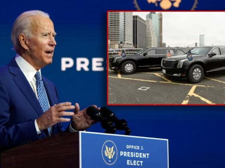 Super-limuzina që do të shoqërojë Joe Biden gjatë presidencës