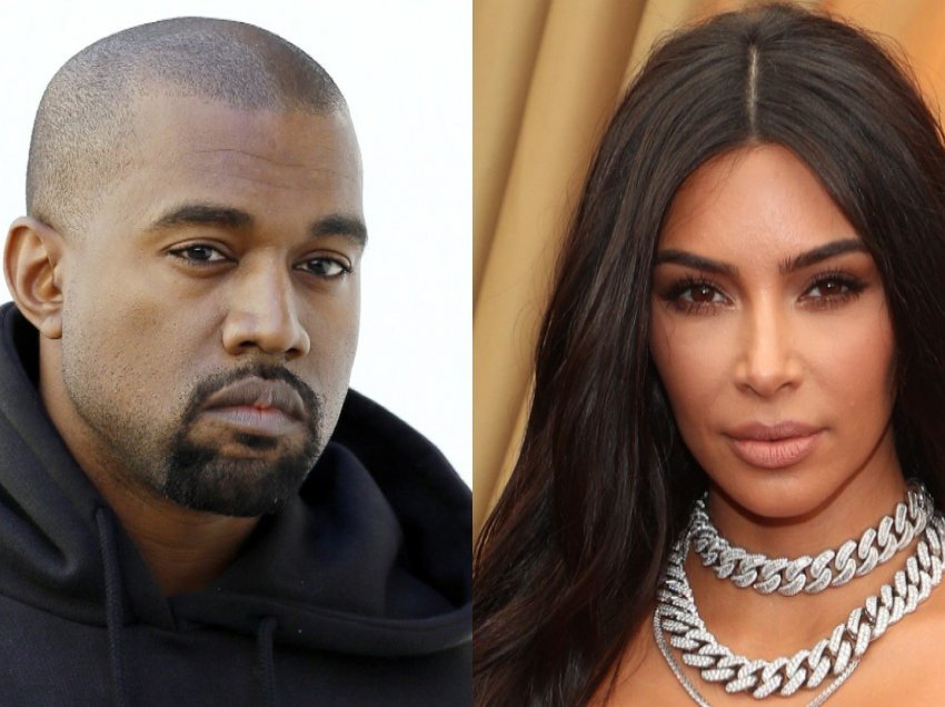 Kanye West po rishkruan albumin e fundit duke ia dedikuar divorcit nga Kim Kardashian