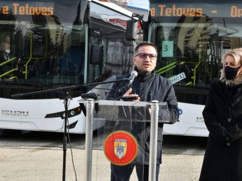 Besimi dhe Arifi: Me projektin për përmirësimin e shërbimeve komunale, Tetova për herë të parë me transport publik modern