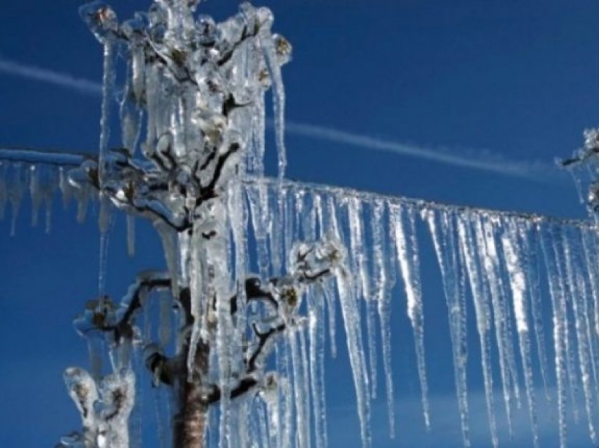 Temperatura më e ulët u shënua në Berovë, minus 16 gradë Celsiusë