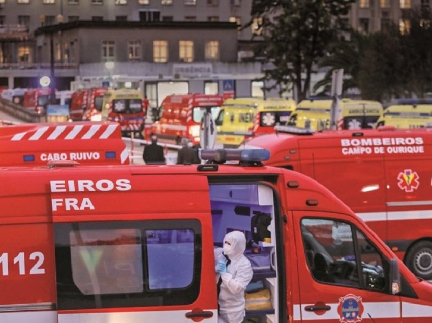 Spitalet në Lisbonë drejt kolapsit, nuk ka më shtretër të lirë për pacientët me koronavirus