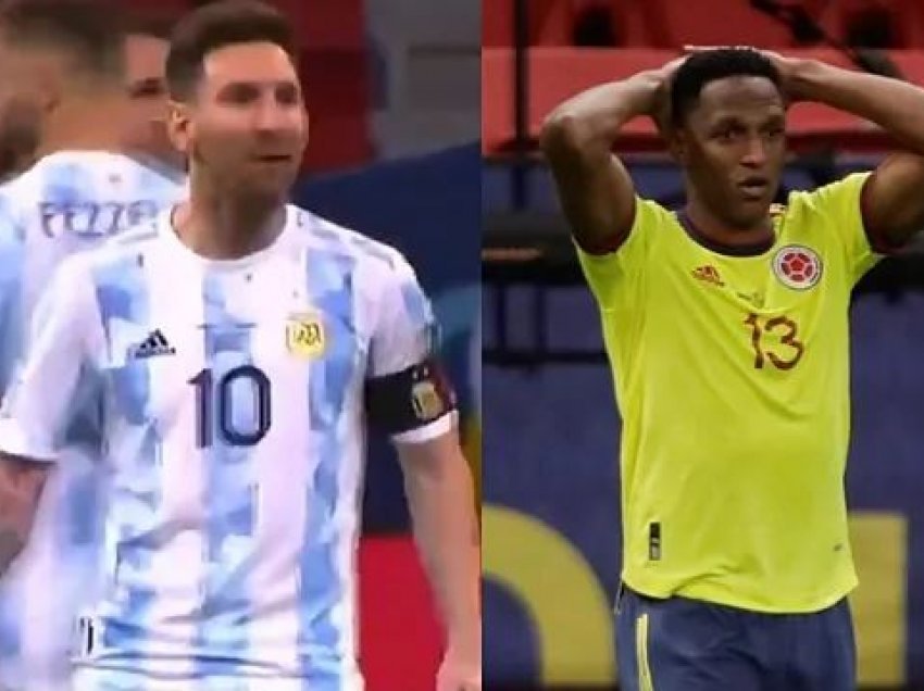 Messi tallet keq me futbollistin e Kolumbisë