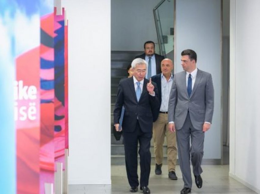 Basha takon ambasadorin e Japonisë në Shqipëri: PD mbështet bashkëpunimin ekonomik