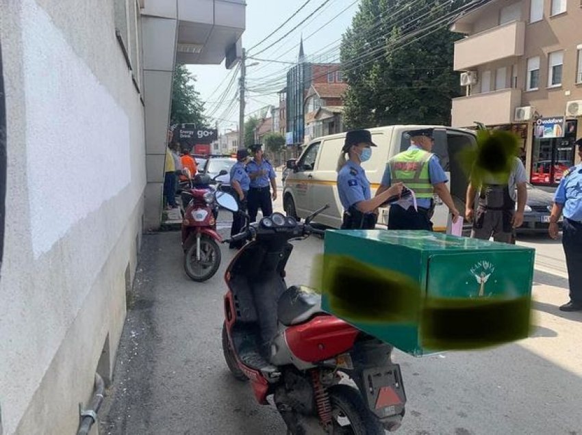 ​Policia në Gjilan largon nga trafiku rrugor motoçikletat pa regjistrim