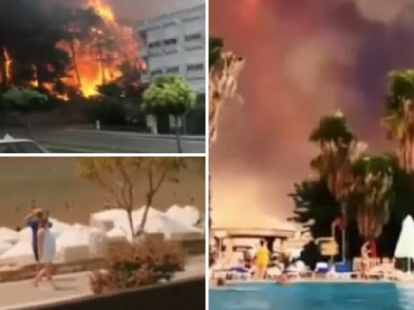 Situatë kaotike në Antalia, 3 të vdekur dhe 112 të lënduar nga zjarri në Turqi
