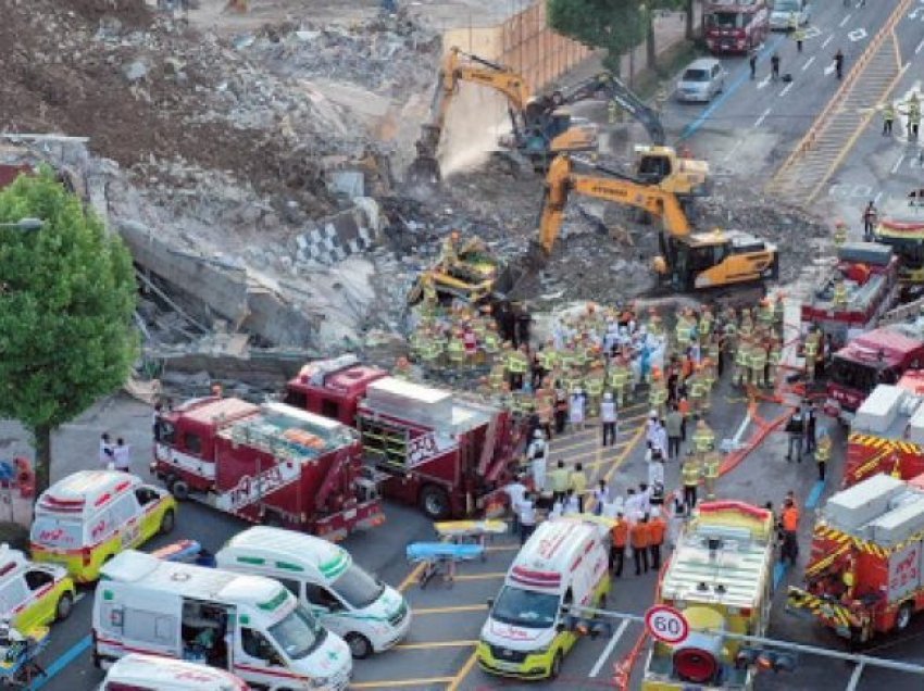Shembet ndërtesa pesëkatëshe në Korenë e Jugut, humbin jetën nëntë persona