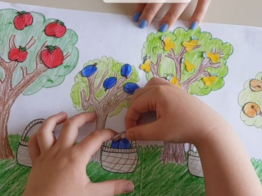 Lojë logopedike që inkurajon zhvillimin e fëmijëve, mësojnë se çfarë janë pemët