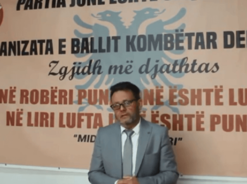 Gazmend Islami, kandidat i Ballit Kombëtar Demokratik për kryetar të Podujevës 
