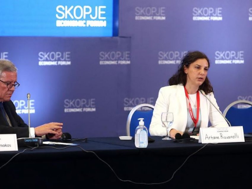 Ministrja e Ekonomisë e përfaqësoi Kosovën për herë të parë në Forumin Ekonomik DELPHI në Shkup