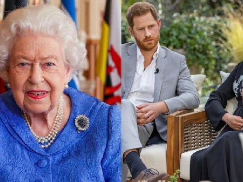 Mbretëresha flet shkurt e saktë pas intervistës së Meghanit dhe Harry-t