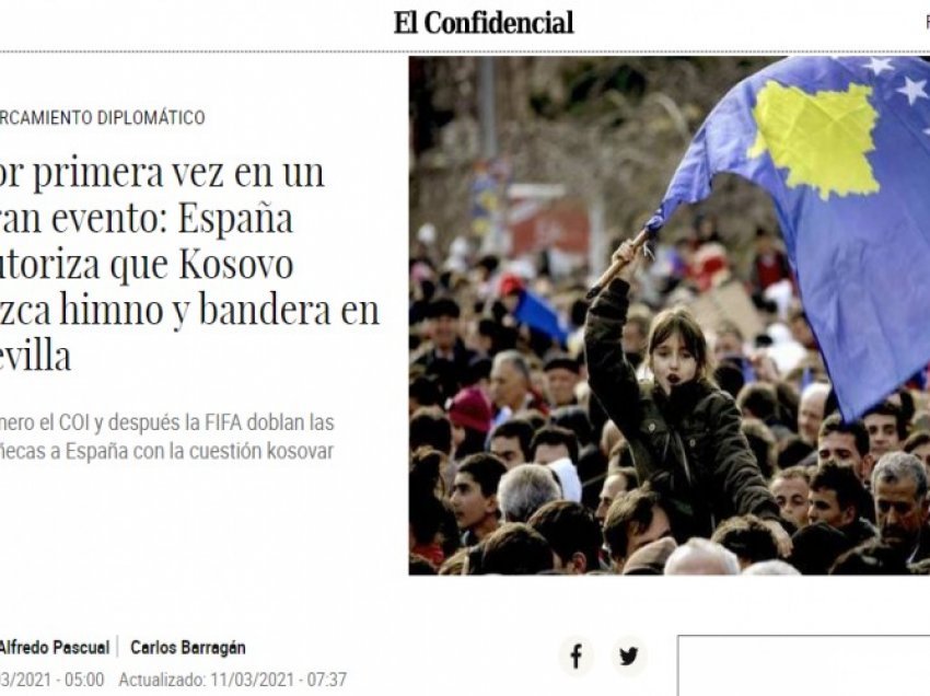 Sipas 'El Confidencia': Ky është vendimi i fundit i Spanjës për Kosovë