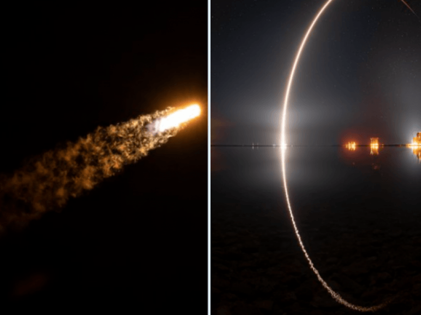 Momenti kur SpaceX lëshon 60 satelitë Starlink në hapësirë