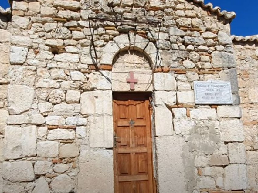 Monumenti 8 shekullor/ Kisha e Marmiroit në Orikum, banorët ende e përdorin si objekt kulti