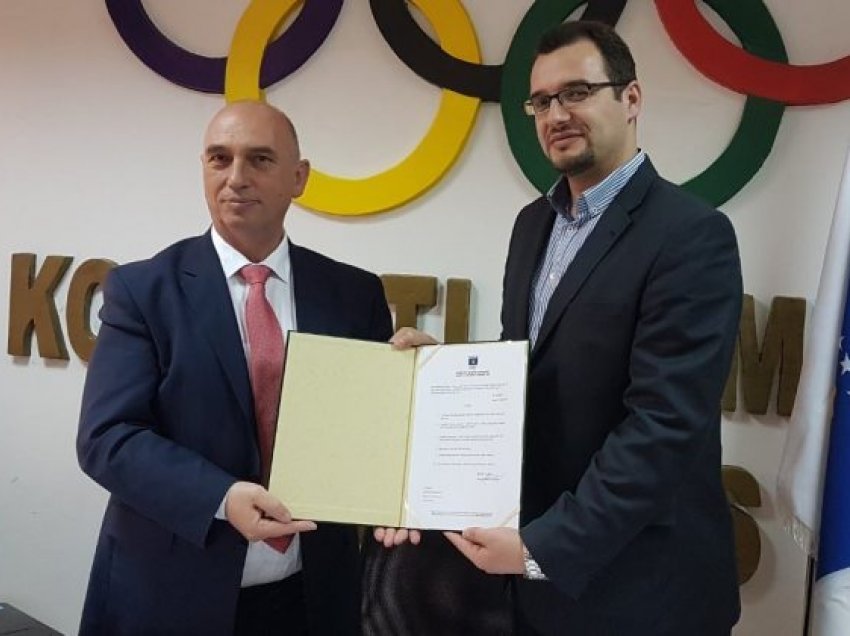 Sekretari i Komitetit Olimpik të Kosovës për një muaj mori 