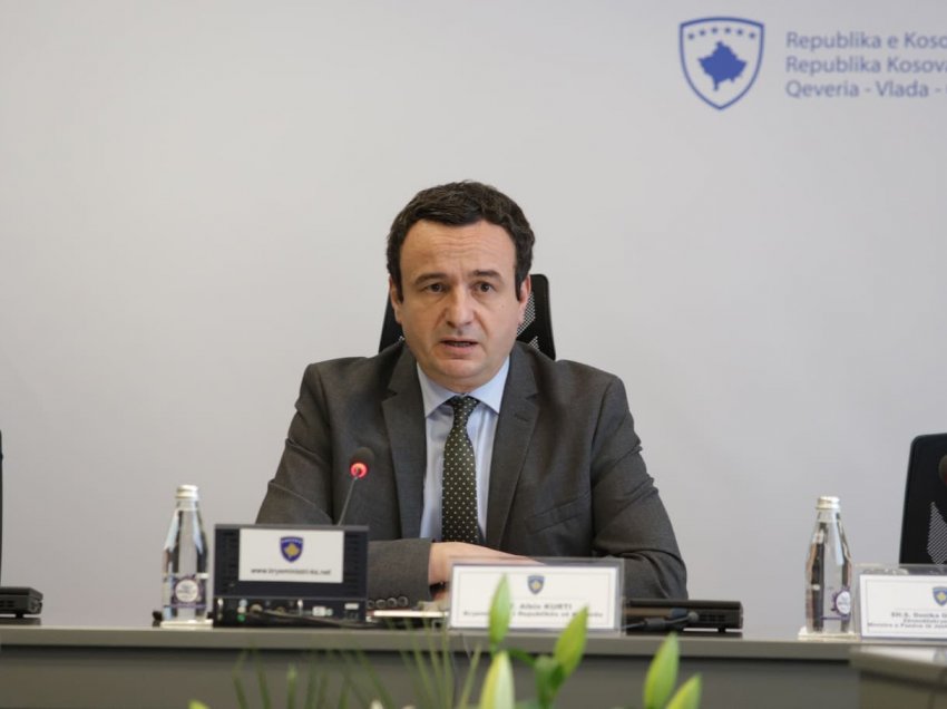 Fjalimi i plotë i Kurtit në mbledhjen ceremoniale të Qeverisë së Kosovë